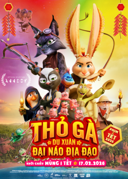 THỎ GÀ DU XUÂN ĐẠI NÁO ĐỊA ĐẠO